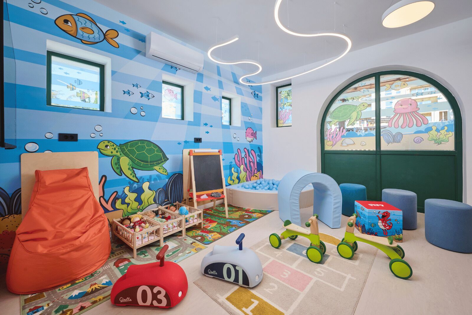 Children's play area - indoor