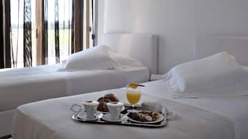 Habitación superior con 1 cama matrimonial o 2 individuales | Servicios de la habitación