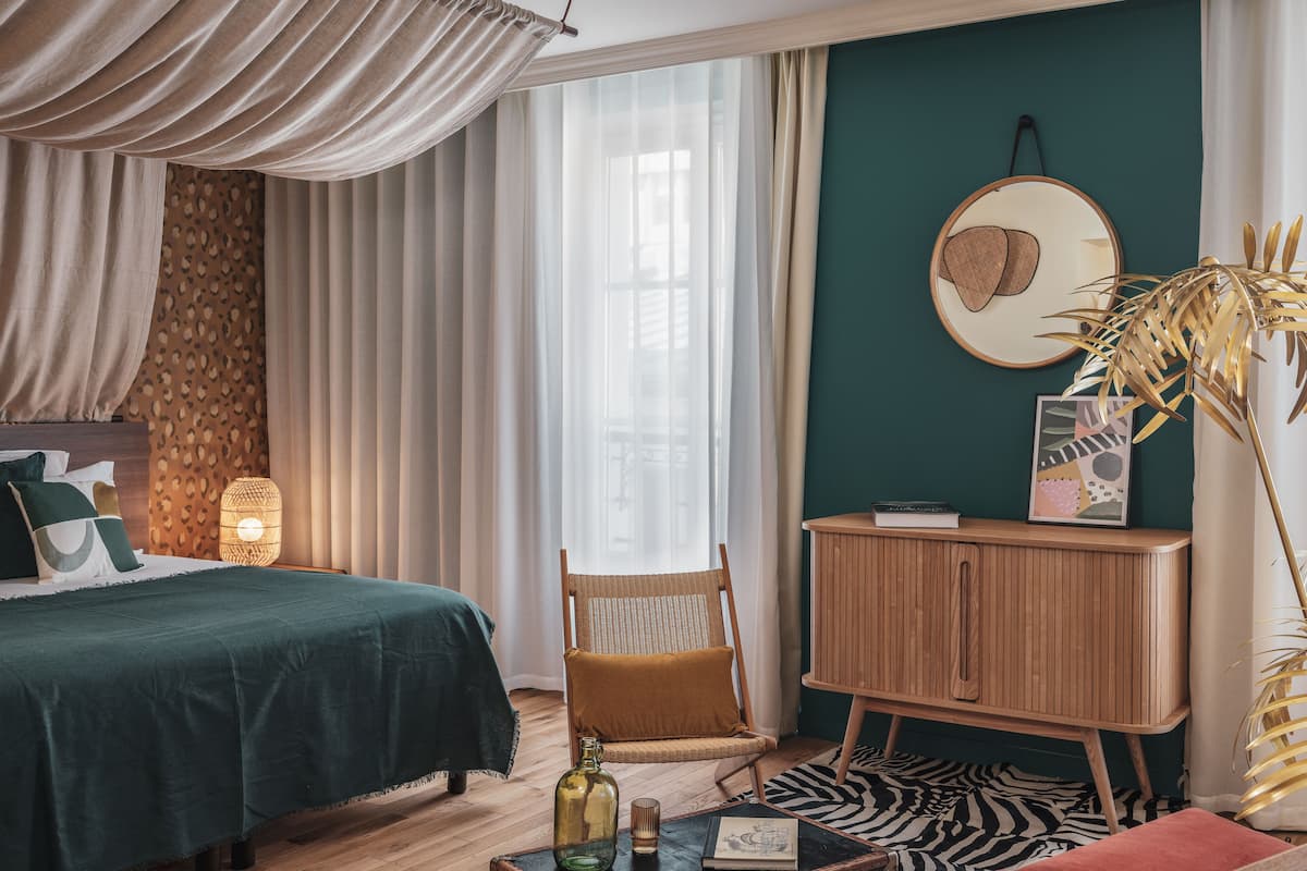 1 Schlafzimmer, hochwertige Bettwaren, Zimmersafe