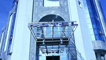 Fassade der Unterkunft