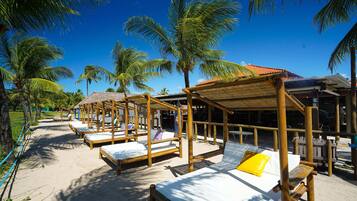 Área externa para banquete