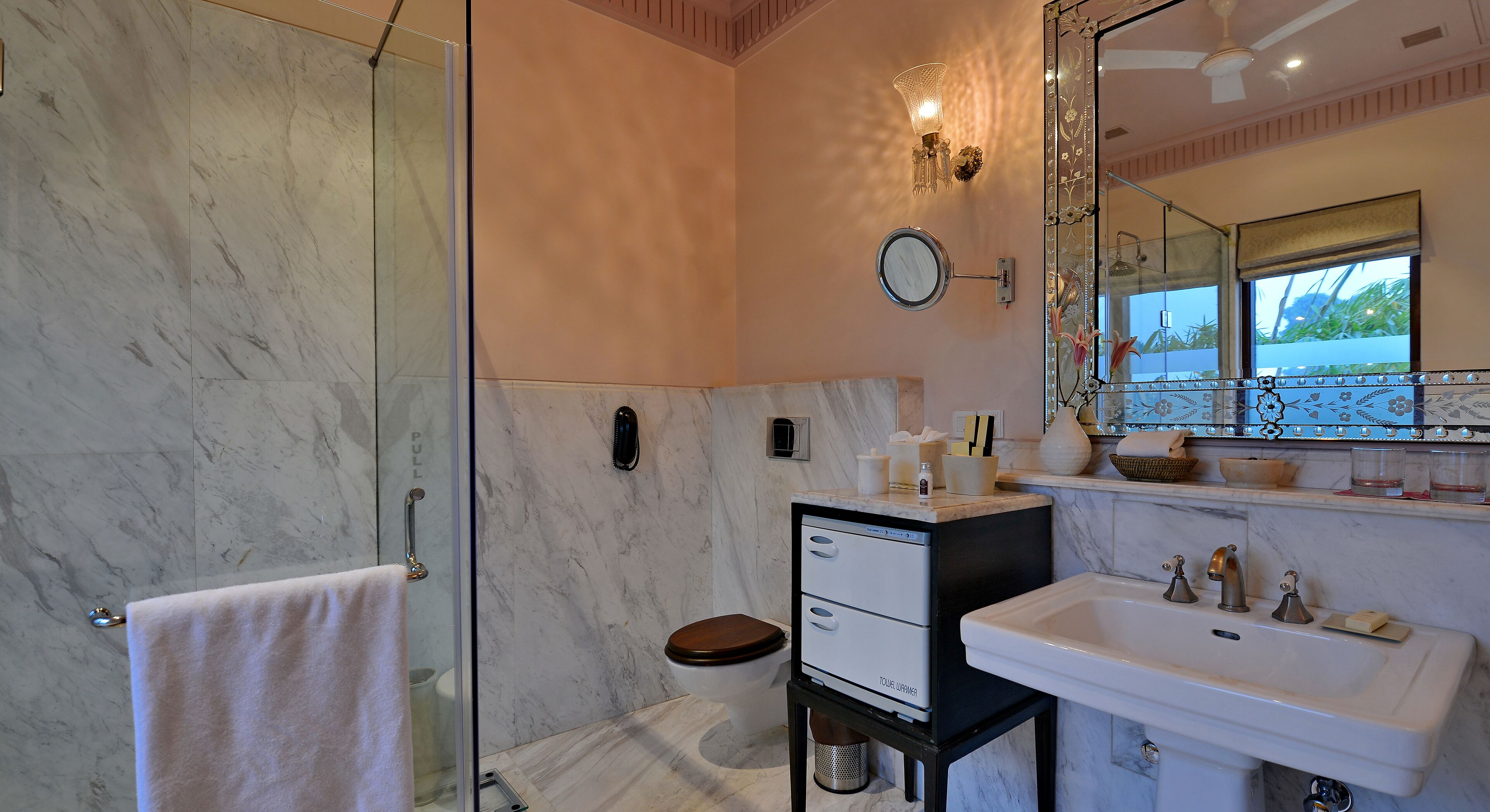 historical suite, suite, 1 king bed | bathroom | separate bathtub and shower, deep-soaking bathtub, rainfall showerhead