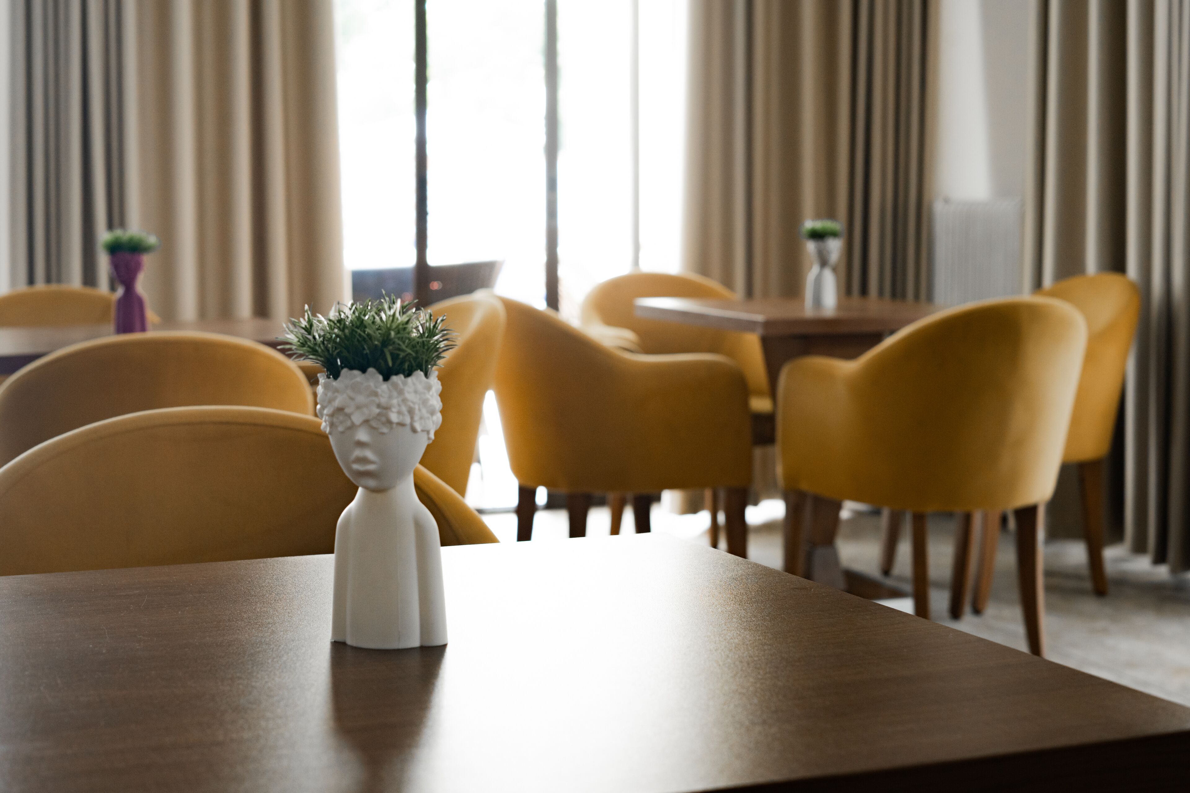 Sala de estar en el lobby