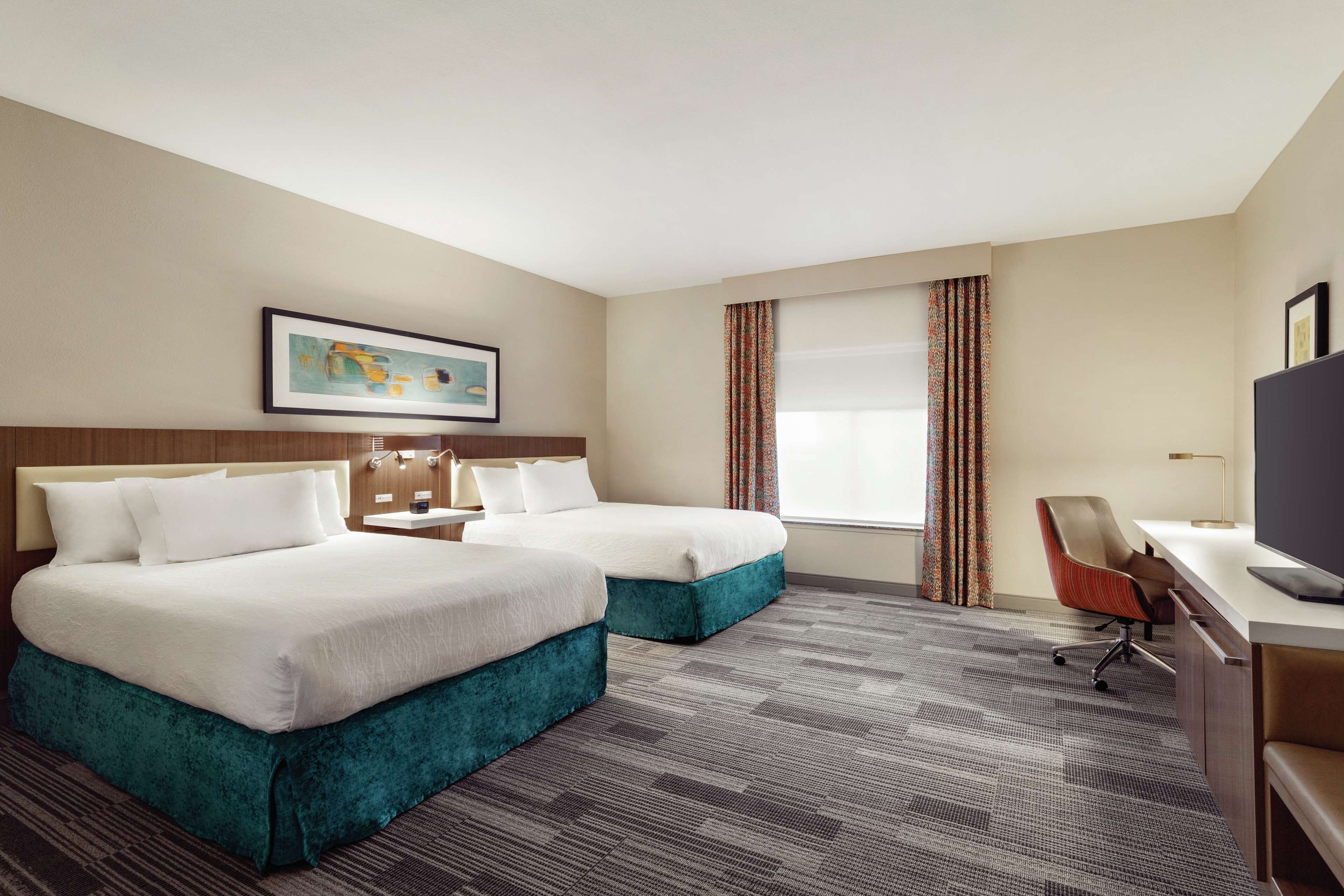 in-room safe, desk, blackout curtains, iron/ironing board