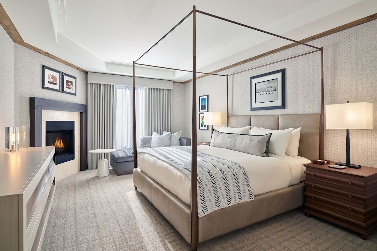 Deluxe Room, 1 Katil Raja (King) (Residence) | Peralatan tempat tidur premium, gebar bulu kapas, tilam berlapik