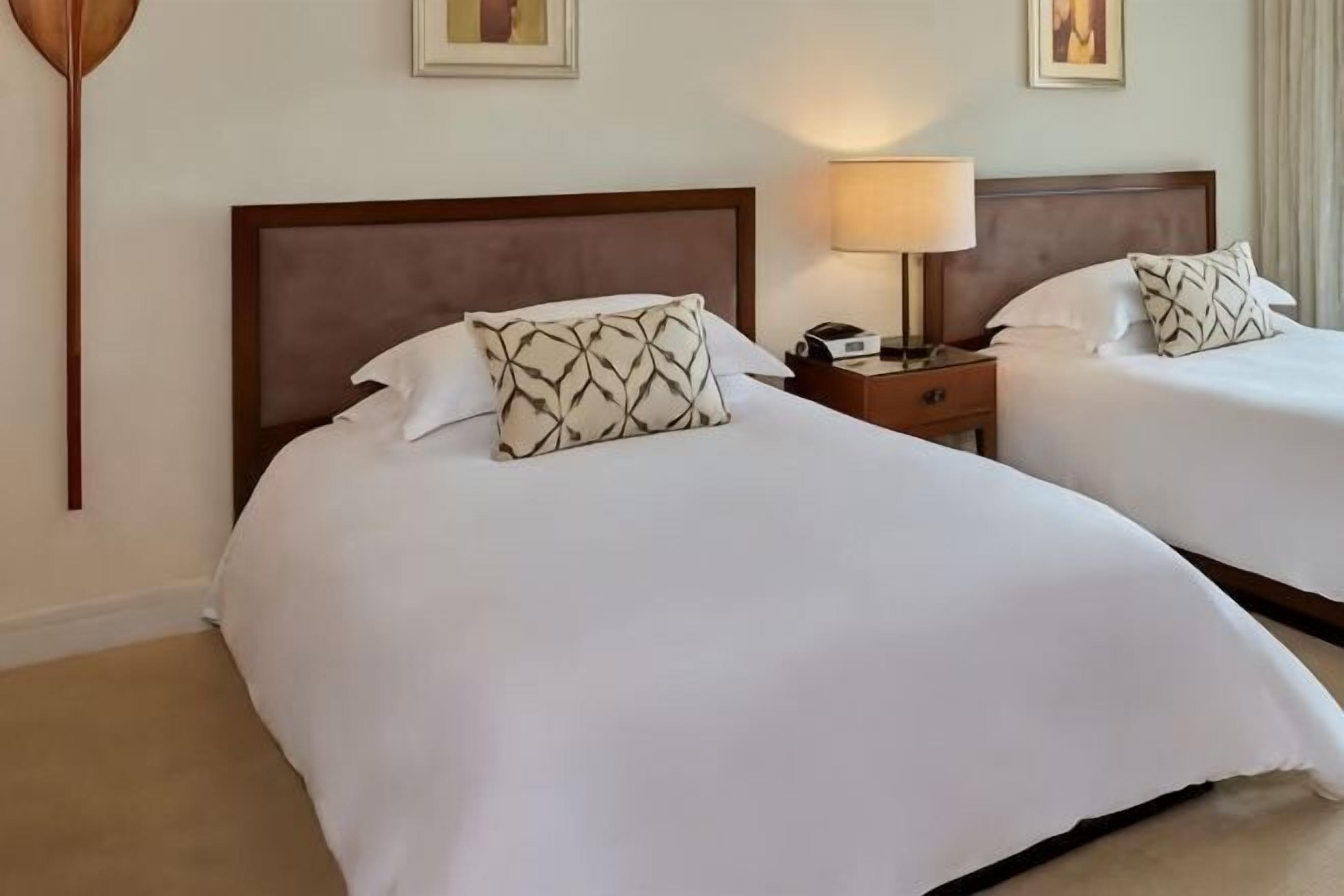 Egyptian cotton sheets, premium bedding, down duvets, pillow-top beds