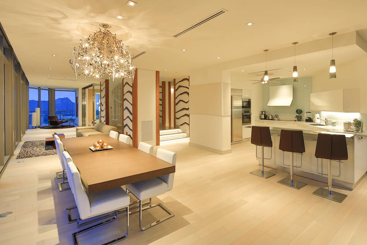 Diamondhead Penthouse, 2 Bedroom Suite | Private kitchen | Fridge, microwave, stovetop, coffee/tea maker