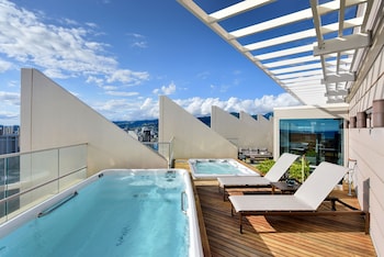 Ocean View Penthouse, 2 Bedroom Suite | Terrace/patio at Ka Laʻi Waikiki Beach, LXR Hotels & Resorts