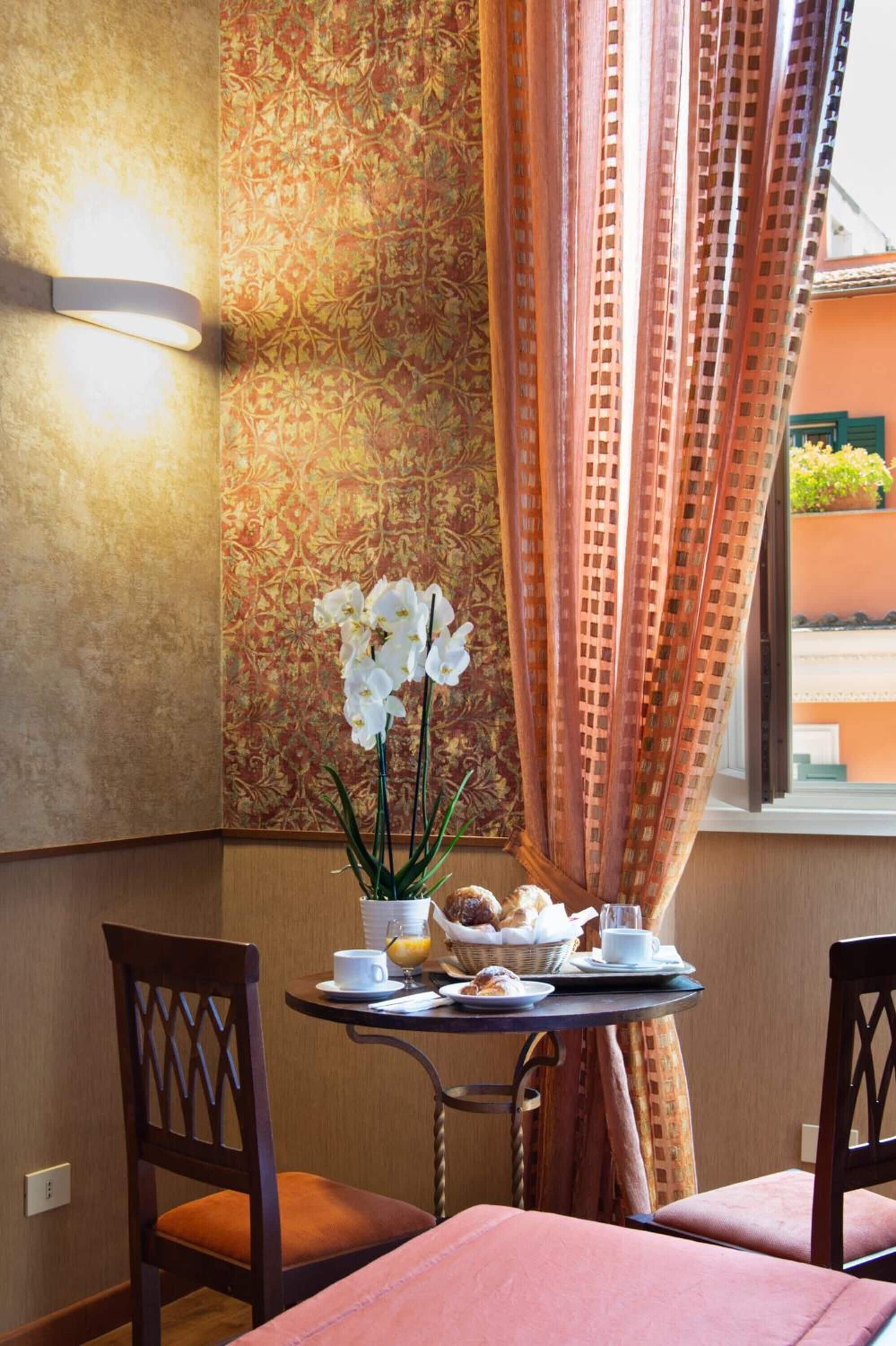 Pillow-top beds, minibar, iron/ironing board, free cots/infant beds