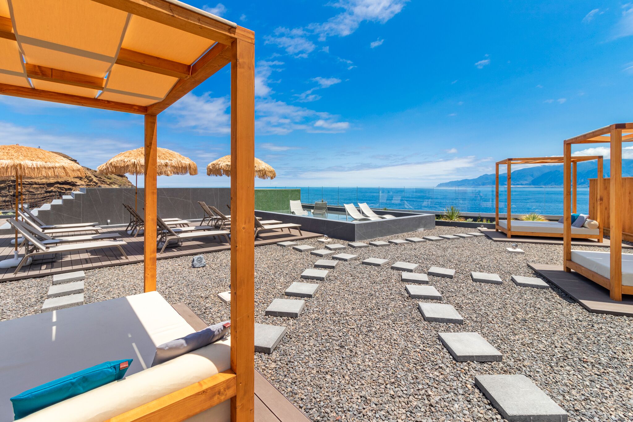 indoor pool, outdoor pool, open 8:00 am to 11:00 pm, pool umbrellas