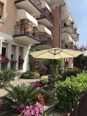 Façade de l’hébergement