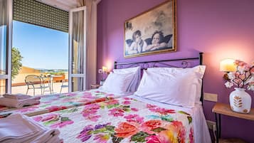 Double Room | Memory foam beds, minibar, blackout drapes, iron/ironing board