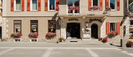 Voorkant van accommodatie