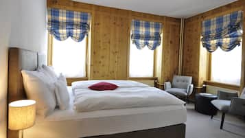 Superior Single Room, Mountain View | Premium bedding, down comforters, in-room safe, blackout drapes
