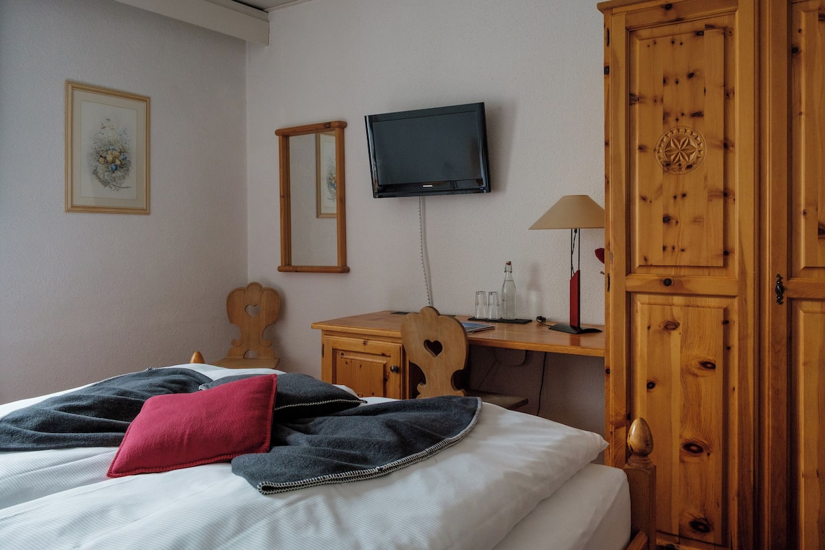 Economy-Doppelzimmer, 1 Schlafzimmer, Erdgeschoss