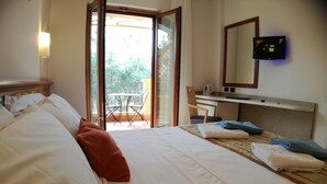 Quarto casal standard, 1 quarto, sacada