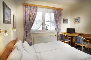 Chambre Double | Rideaux occultants, chambres insonorisées, Wi-Fi gratuit