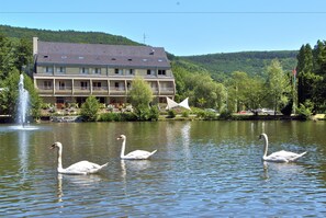 Vue depuis l’hébergement