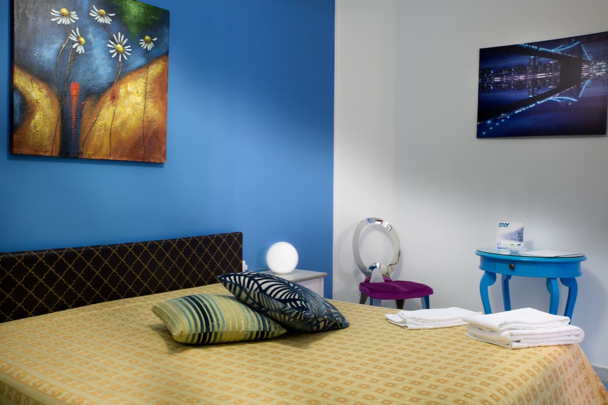 1 chambre, draps italiens Frette, literie de qualité supérieure