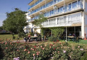 Uitzicht vanuit accommodatie