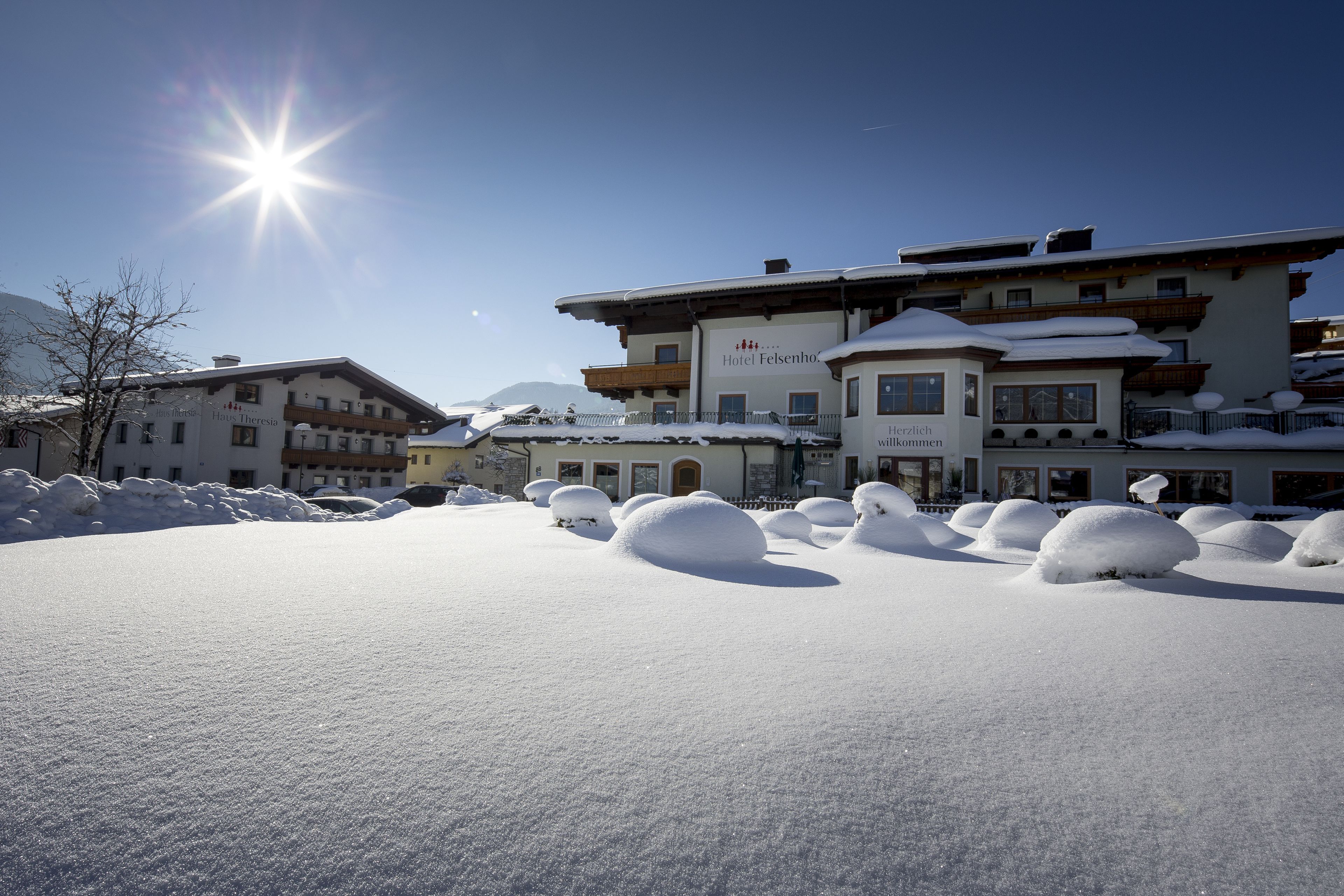 Façade de l’hébergement
