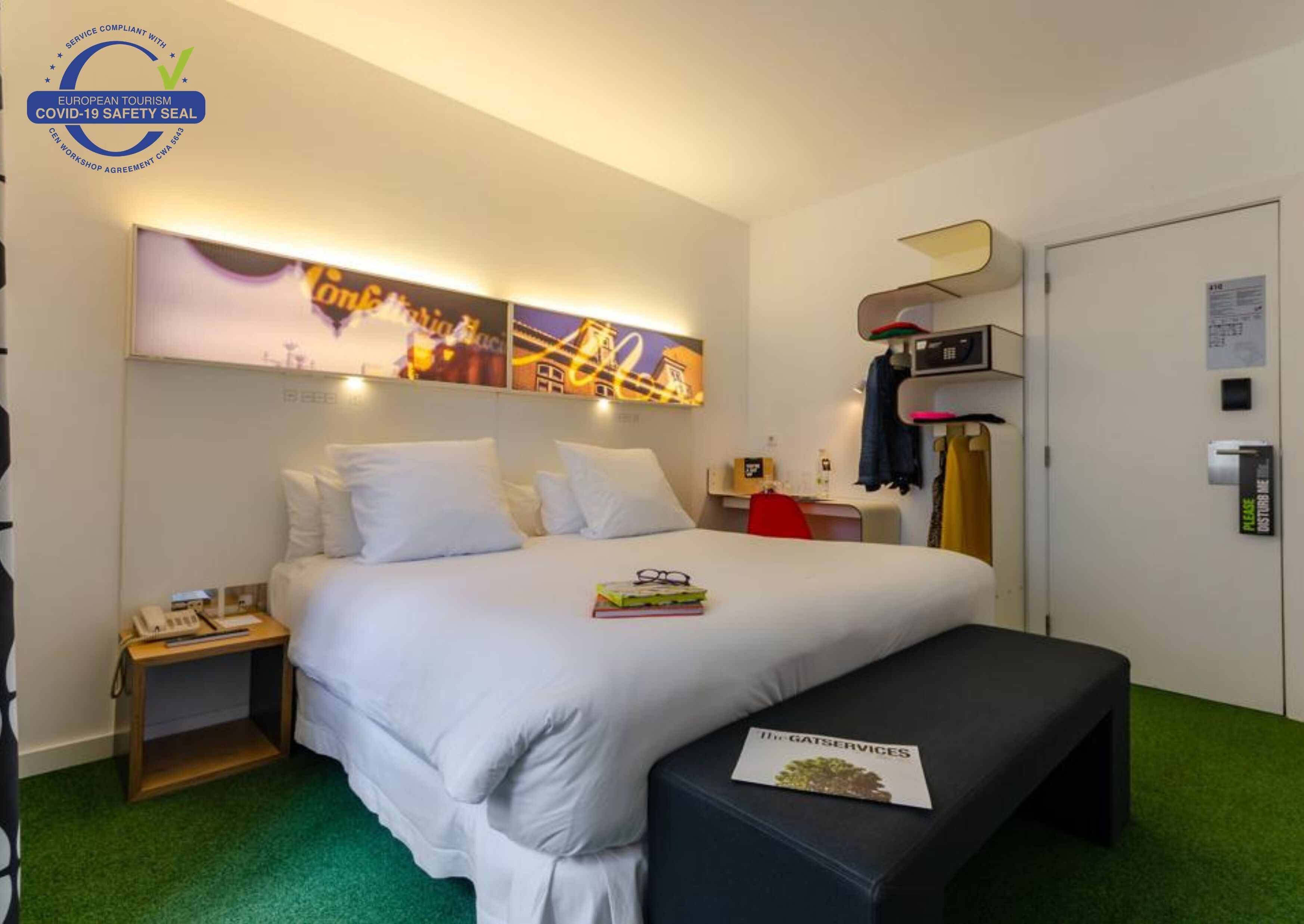 superior double room | premium bedding, down duvets, select comfort beds, in-room safe