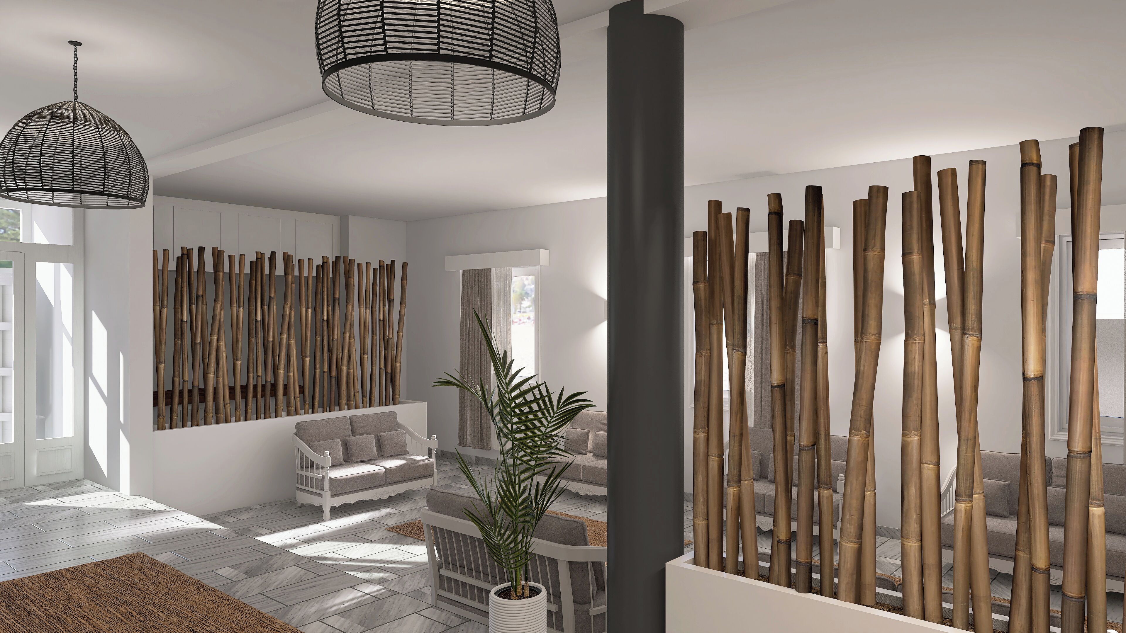 منطقة الاستقبال