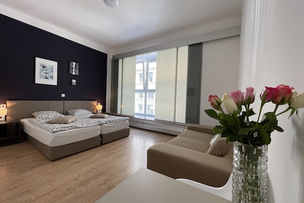 Habitación doble | Escritorio, wifi gratis y ropa de cama