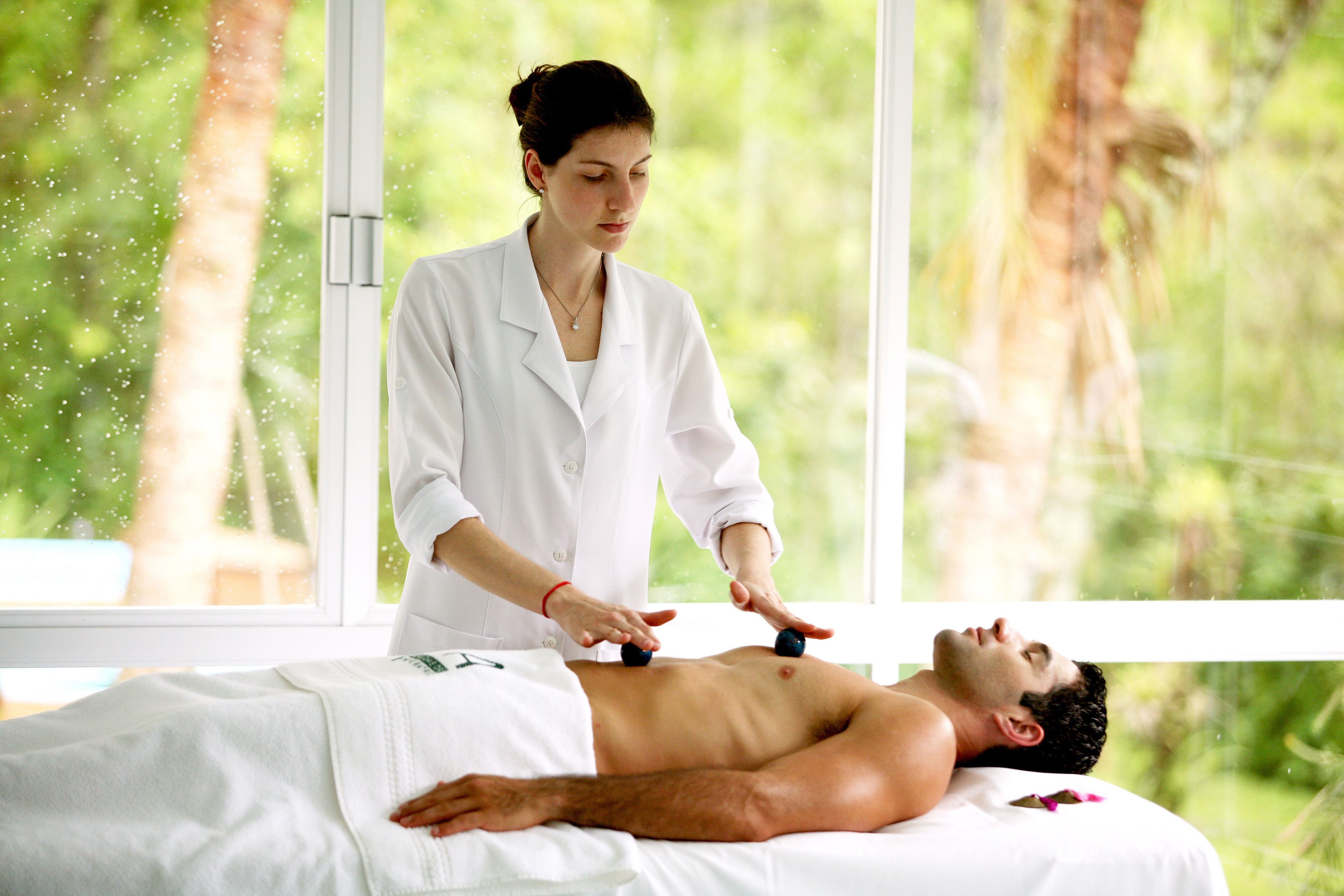 Body treatments, aromatherapy, hot stone massages, Thai massages