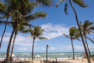 Una playa cerca, bar en la playa