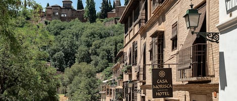 Façade de l’hébergement