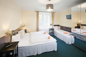 Triple Room | Iron/ironing board, free WiFi, bed sheets