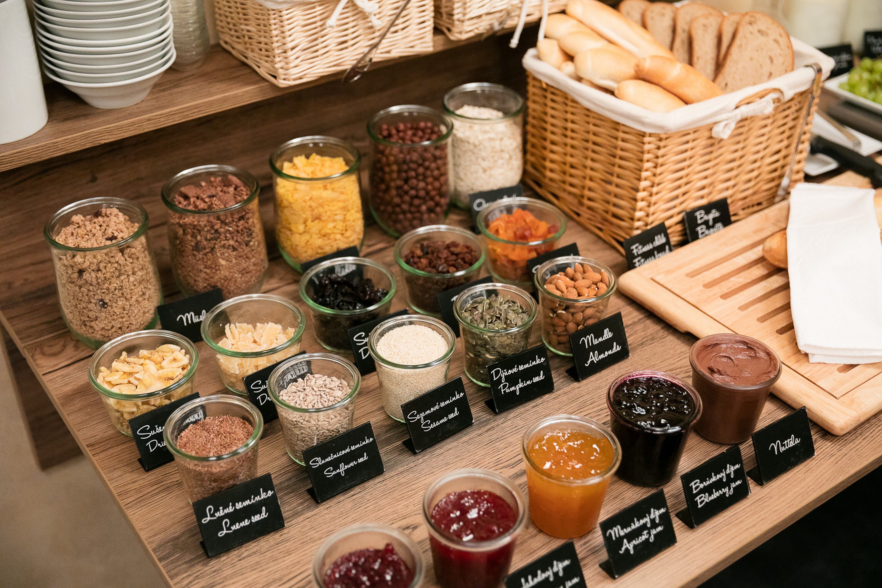 Free buffet breakfast