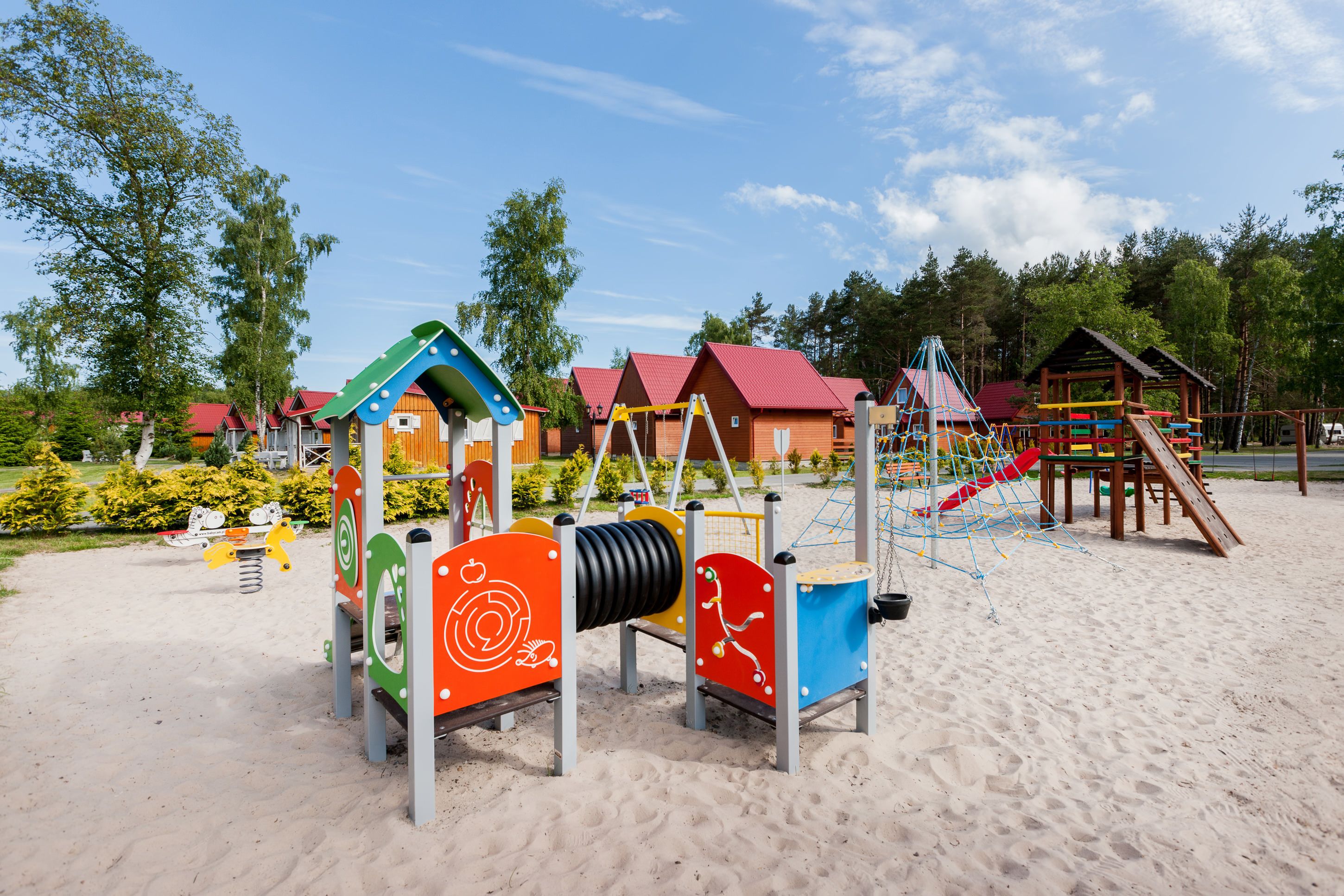 Zona de jocs infantil: a l&#x27;aire lliure