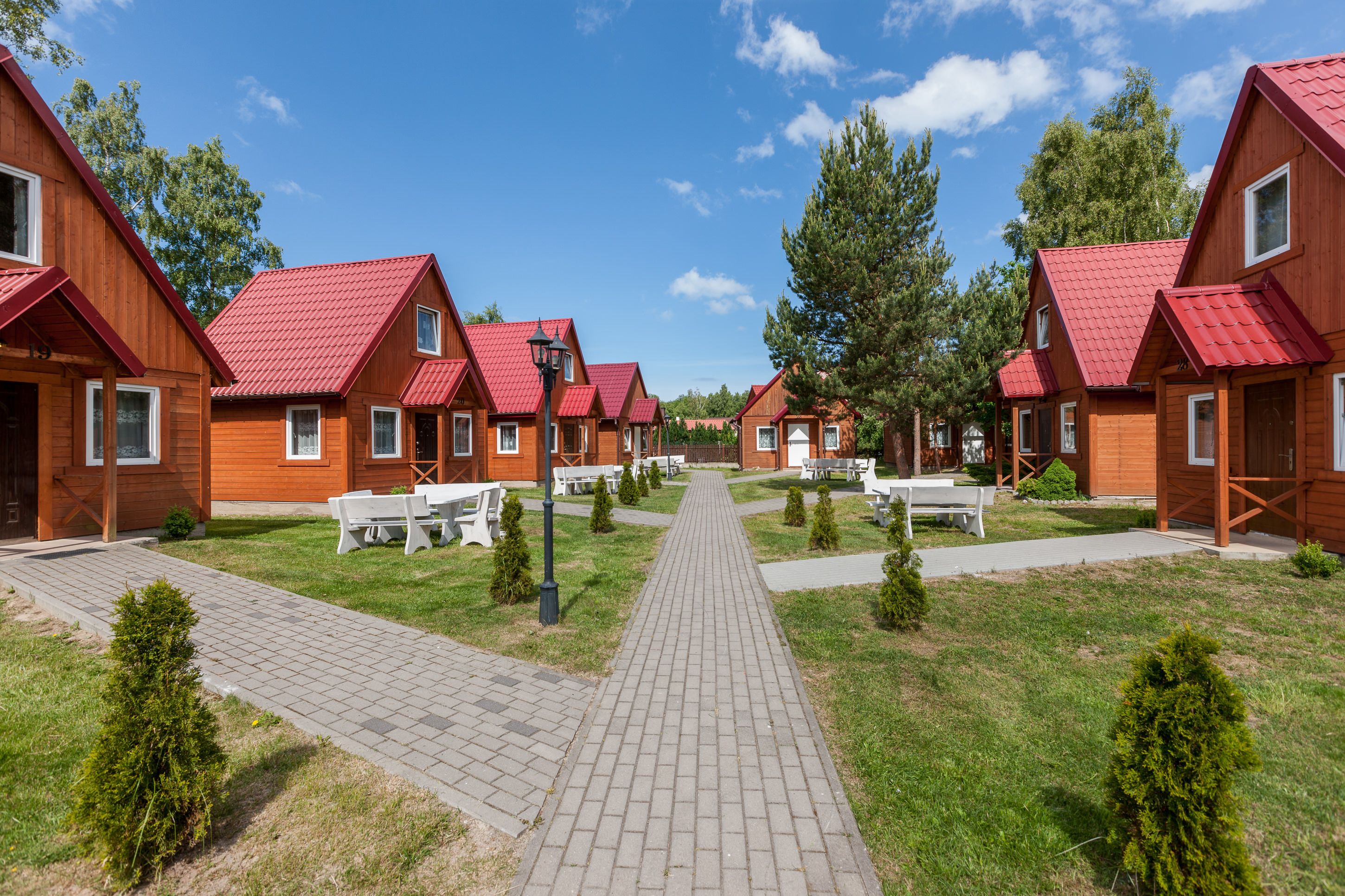Chalet (for 6 people) | Ropa de cama hipoalergénica, caja fuerte, escritorio y cortinas opacas