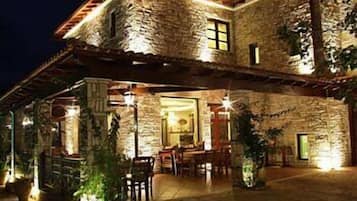 Front of property - evening/night