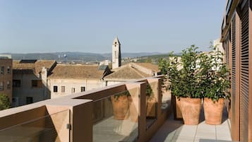 Uitzicht vanuit de kamer