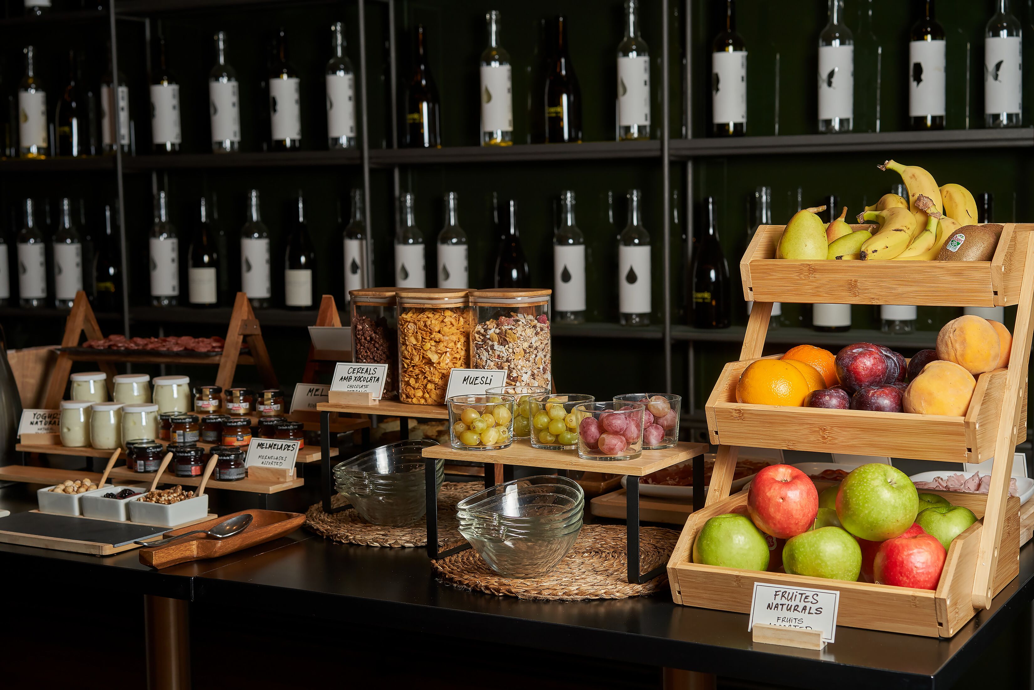 daily buffet breakfast (eur 15 per person)