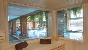 Behandlingsrum til par, sauna, dampbad, tyrkisk bad/hammam
