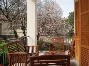 Familienapartment | Balkon
