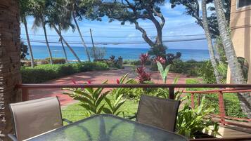 Cottage, salle de bains attenante, vue mer | Terrasse/Patio