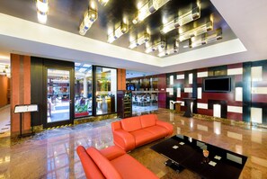 Lobby sitting area - Grand Majestic Hotel Prague (Prague)