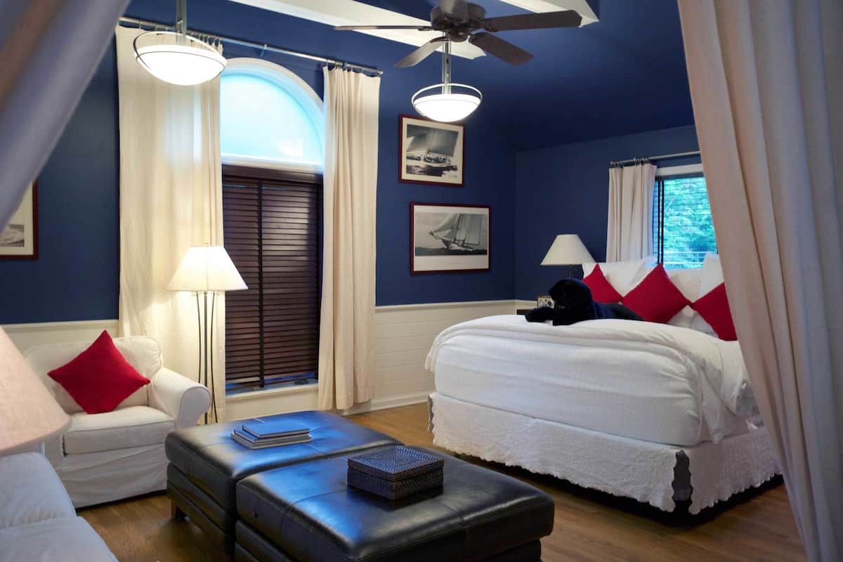 Presidential-Suite, 1 King-Bett und Schlafsofa, Balkon