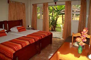 1 dormitorio, ropa de cama de alta calidad, mobiliario individual