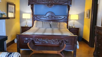 Rom – deluxe | Strykejern/-brett, wi-fi (inkludert), sengetøy og vekkerklokke