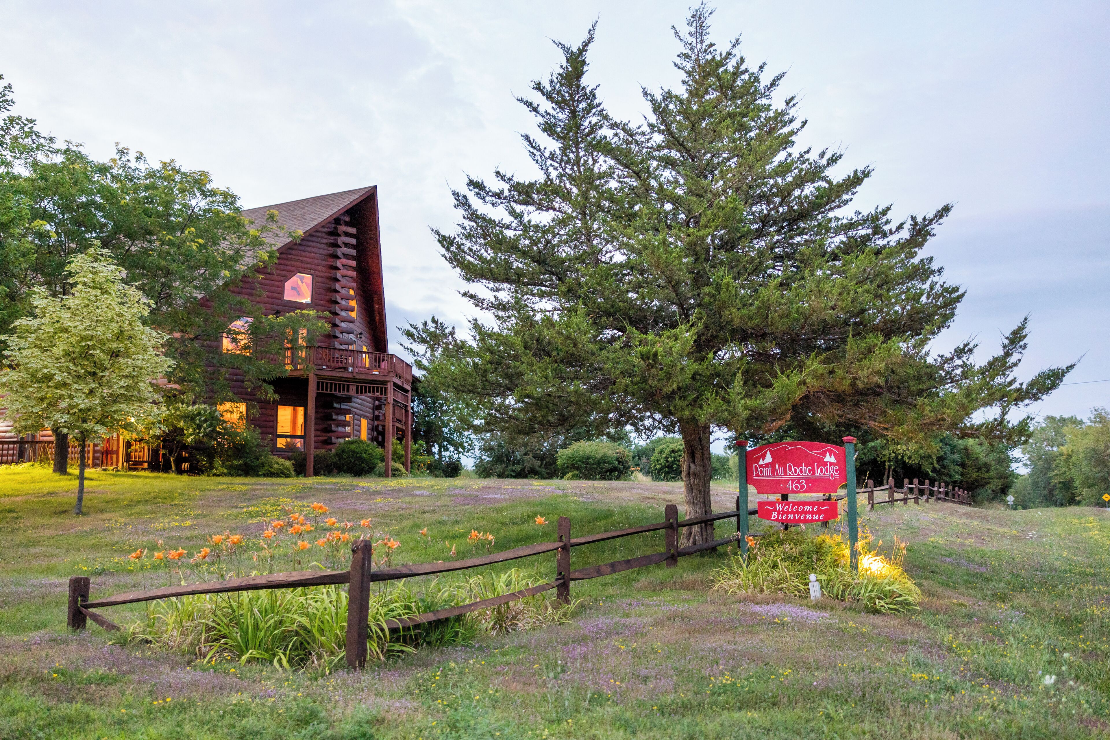 Front of property