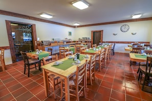 Daily buffet breakfast (EUR 15 per person)
