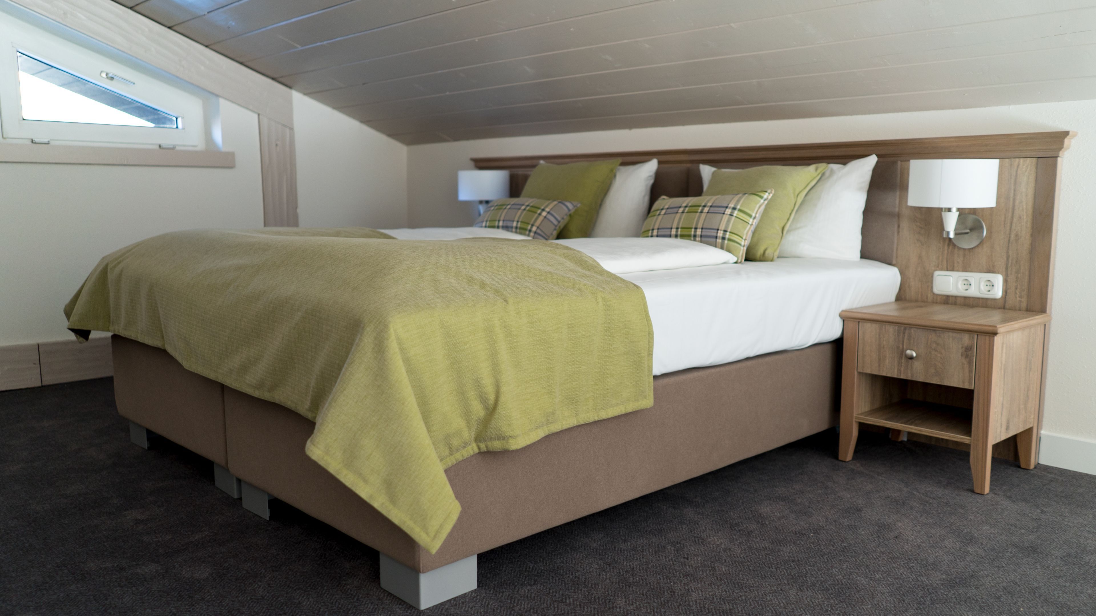 Minibar, escritorio, wifi gratis y ropa de cama