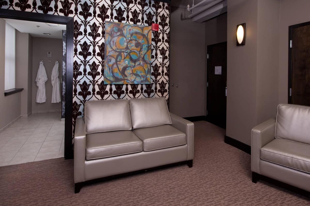Premium bedding, down comforters, pillowtop beds, desk