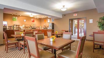 Free daily full breakfast